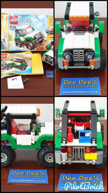 Adventure Vehicles, Lego 31037, Dee Dee's - Little Shop of Blocks (Dee Dee's - Little Shop of Blocks), Creator, Johannesburg, Image 5