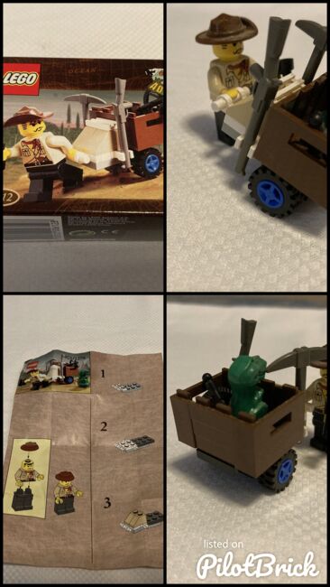 Adventures (Dino) - Johnny Thunder and Baby Dino, Lego 5903, John Barnes, Adventurers, Canterbury, Abbildung 5