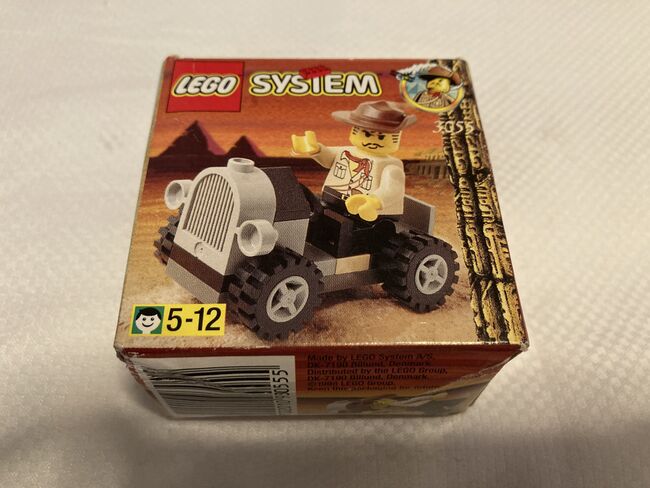 Adventures (Egypt) - Adventurers Car, Lego 3055, John Barnes, Adventurers, Canterbury