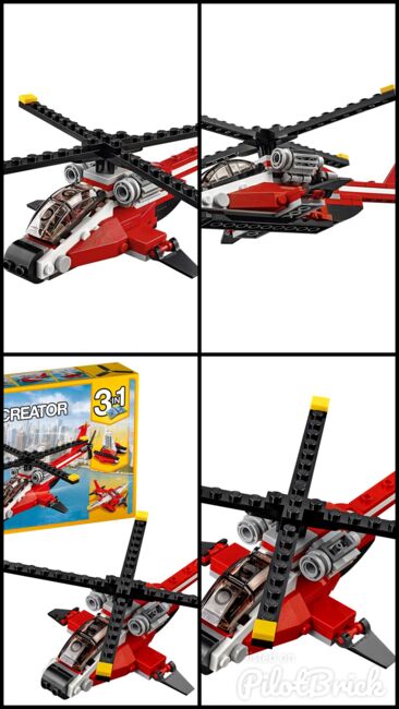 Air Blazer, LEGO 31057, spiele-truhe (spiele-truhe), Creator, Hamburg, Abbildung 9