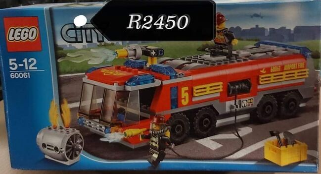 Airport Fire Truck, Lego 60061, Esme Strydom, City, Durbanville