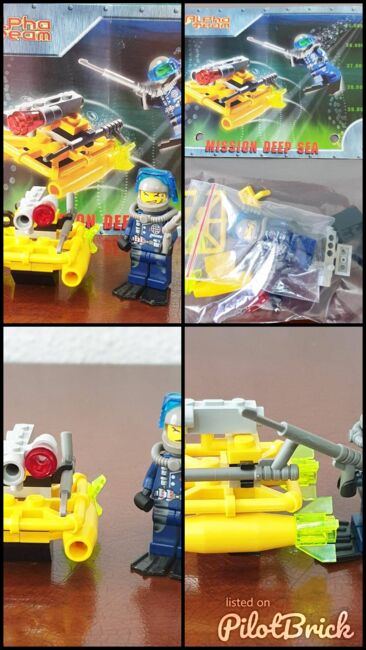 Alpha Team Jet Sub, Lego 4800, Dee Dee's - Little Shop of Blocks (Dee Dee's - Little Shop of Blocks), Alpha Team, Johannesburg, Abbildung 8