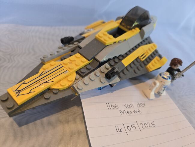Anakin's Jedi Starfighter, Lego 75214, Ilse, Star Wars, Johannesburg, Image 3