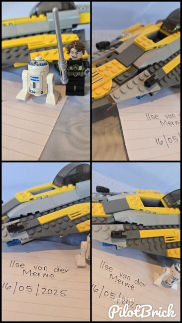 Anakin's Jedi Starfighter, Lego 75214, Ilse, Star Wars, Johannesburg, Image 6