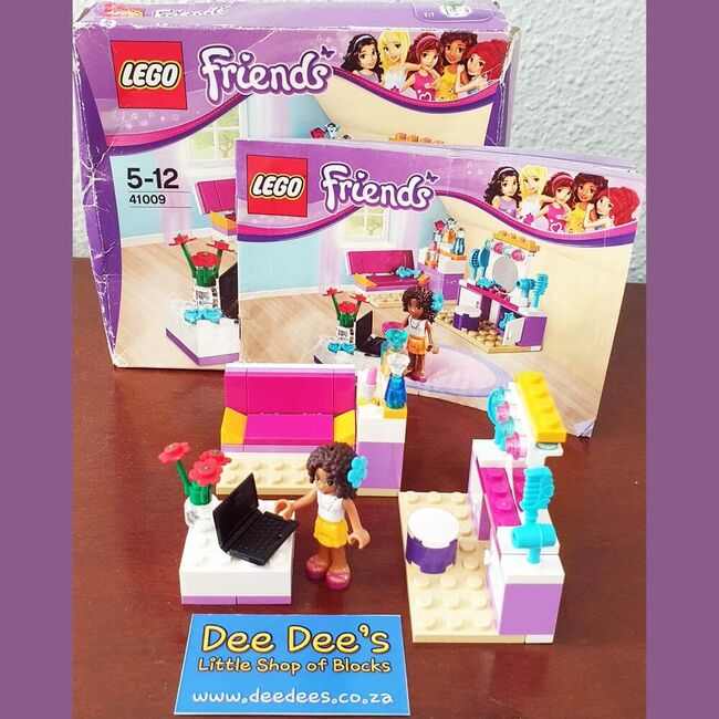 Andrea’s Bedroom, Lego 41009, Dee Dee's - Little Shop of Blocks (Dee Dee's - Little Shop of Blocks), Friends, Johannesburg, Abbildung 2