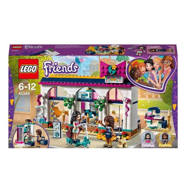 Andrea's Accessories store, Lego 41344, Stacey Lote, Friends, Tipton