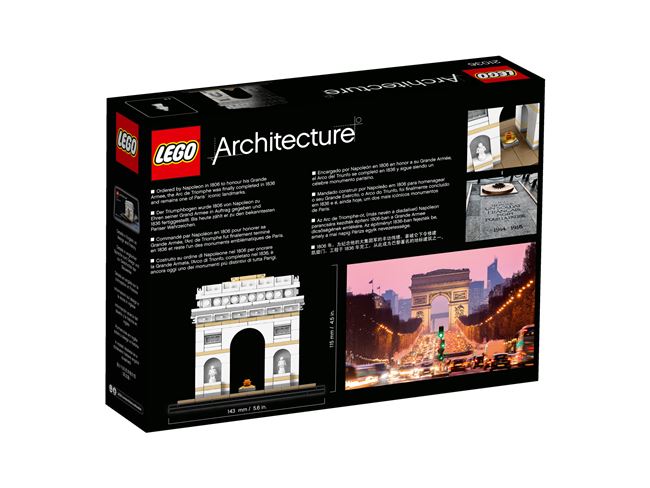 Arc de Triomphe, LEGO 21036, spiele-truhe (spiele-truhe), Architecture, Hamburg, Abbildung 2