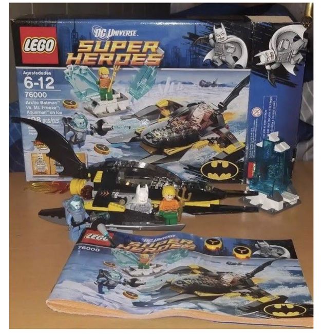 76000 Freeze Aquaman on Ice Mr LEGO Super Heroes Arctic Batman vs for sale online