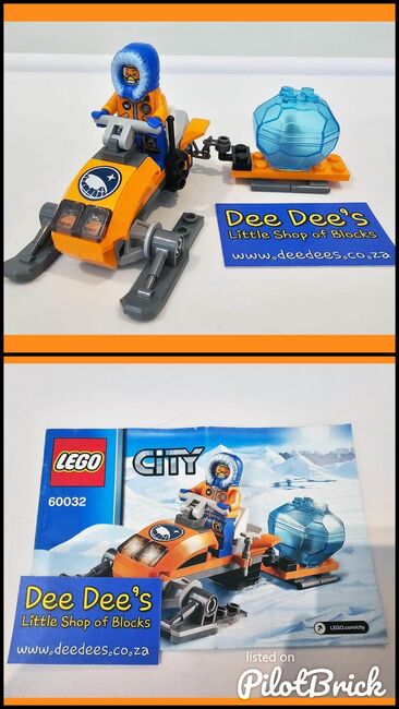 Arctic Snowmobile, Lego 60032, Dee Dee's - Little Shop of Blocks (Dee Dee's - Little Shop of Blocks), City, Johannesburg, Image 3