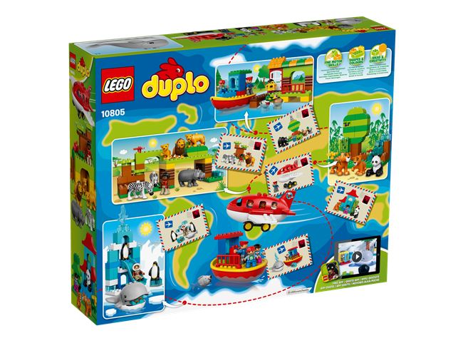 Around the World, LEGO 10805, spiele-truhe (spiele-truhe), DUPLO, Hamburg, Abbildung 2
