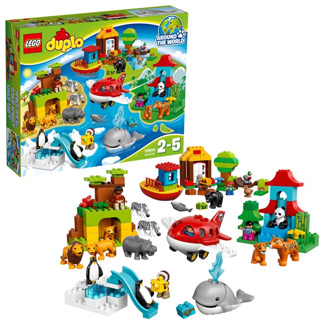 Around the World, LEGO 10805, spiele-truhe (spiele-truhe), DUPLO, Hamburg, Abbildung 3