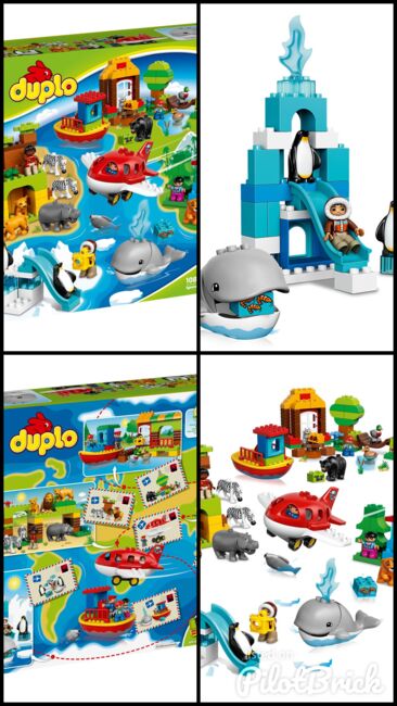 Around the World, LEGO 10805, spiele-truhe (spiele-truhe), DUPLO, Hamburg, Abbildung 10