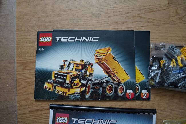 Knickgelenkter Dumper, Lego 8264, Roman, Technic, Steffisburg, Image 2