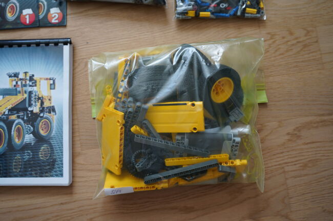 Knickgelenkter Dumper, Lego 8264, Roman, Technic, Steffisburg, Image 4