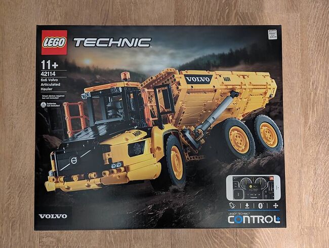 knickgelenkter Volvo Dumper 6x6 neu/ungeöffnet, Lego 42114, blue, Technic, Zollikofen