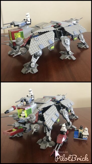 AT-TE walker, Lego 4482, Alex Langusch, Star Wars, CAMBERWELL, Abbildung 3