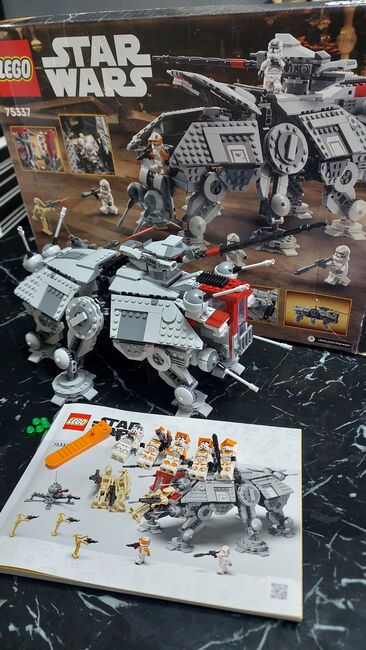 AT-TE Walker, Lego 75337, Jonathan, Star Wars, Northampton