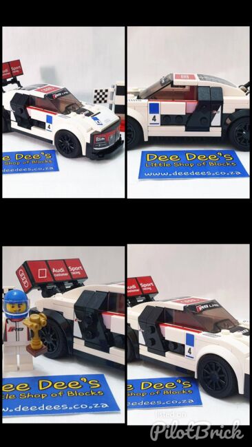 Audi R8 LMS ultra, Lego 75873, Dee Dee's - Little Shop of Blocks (Dee Dee's - Little Shop of Blocks), Speed Champions, Johannesburg, Abbildung 8