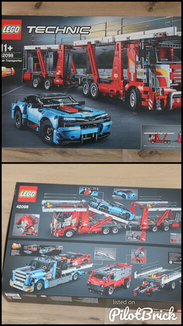 Autotransporter, Lego 42098, David, Technic, Herisau, Abbildung 3