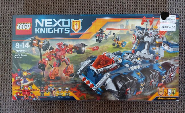 Axl's Tower Carrier, Lego 70322, Tracey Nel, NEXO KNIGHTS, Edenvale