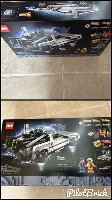 Back to the future boxed Lego set, Lego, David , LEGOLAND, London , Image 3