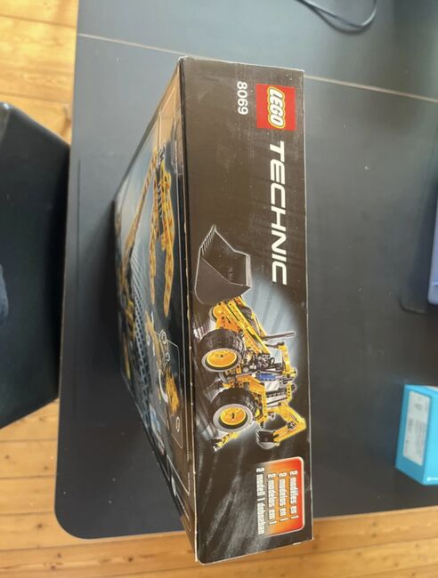 Backhoe loader, Lego 8069, Søren , Technic, Rudkøbing, Image 4