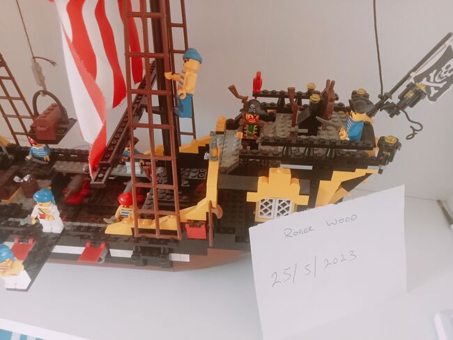 Barracuda Black seas, Lego 6285, Roger M Wood, Pirates, Norwich, Image 3