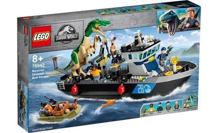 Baryonyx Dinosaur Boat Escape, Lego, Dream Bricks (Dream Bricks), Jurassic World, Worcester