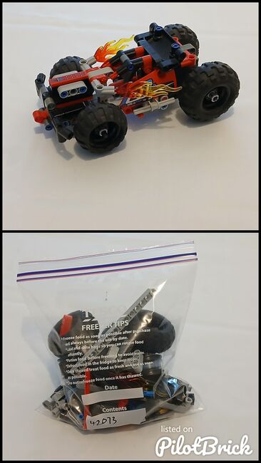 Bash! exploding technic car, Lego 42073, Giles, Technic, Exeter, Abbildung 3