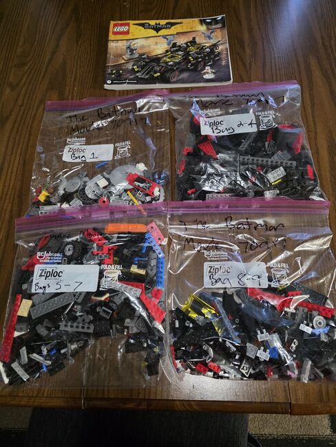 Batman Movie The Ultimate Batmobile Set, Lego 70917, Ashley, BATMAN, Minot