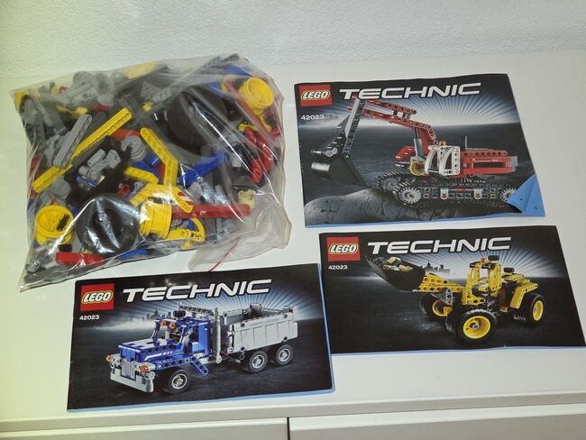 Baustellenset - 3 Fahrzeuge, Lego 42023, Aline, Technic, Winterthur
