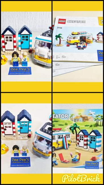 Beach Camper Van, Lego 31138, Dee Dee's - Little Shop of Blocks (Dee Dee's - Little Shop of Blocks), Creator, Johannesburg, Abbildung 5