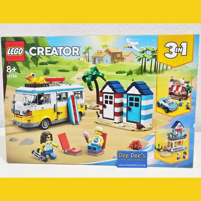 Beach Camper Van, Lego 31138, Dee Dee's - Little Shop of Blocks (Dee Dee's - Little Shop of Blocks), Creator, Johannesburg, Abbildung 4