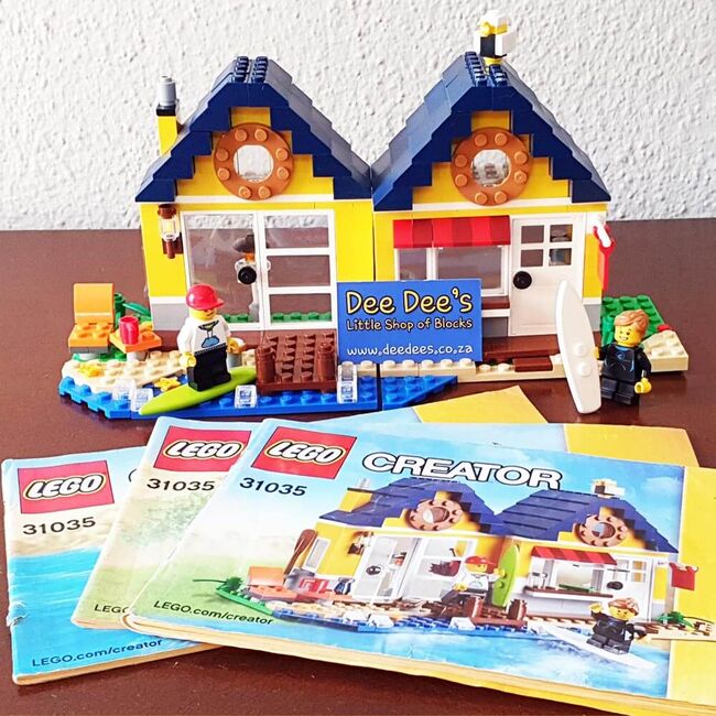Beach Hut Creator, Lego 31035, Dee Dee's - Little Shop of Blocks (Dee Dee's - Little Shop of Blocks), Creator, Johannesburg, Image 2