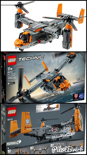 Bell Boeing V22 Osprey, Lego, Dream Bricks, Technic, Worcester, Abbildung 4