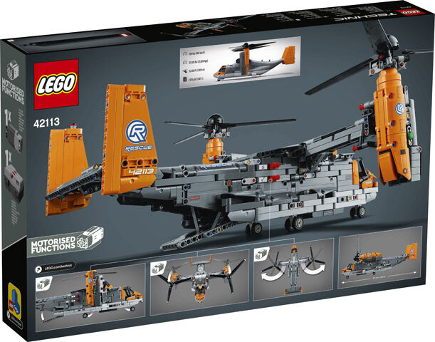 Bell Boeing V22 Osprey, Lego, Dream Bricks, Technic, Worcester, Image 3