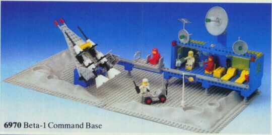 Beta-1 Command Base Classic Space, Lego 6970, OtterBricks, Space, Pontypridd, Abbildung 2