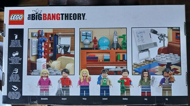 Big Bang Theory Retired Set, Lego 21302, Brett , Ideas/CUUSOO, Boksburg, Abbildung 2