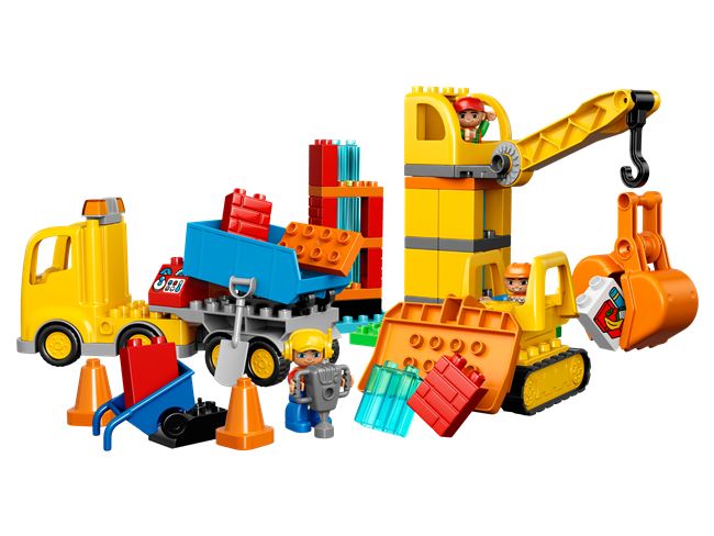 Big Construction Site, LEGO 10813, spiele-truhe (spiele-truhe), DUPLO, Hamburg, Abbildung 4