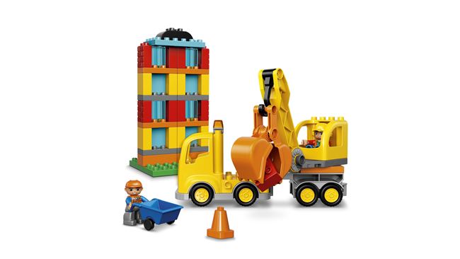 Big Construction Site, LEGO 10813, spiele-truhe (spiele-truhe), DUPLO, Hamburg, Abbildung 6