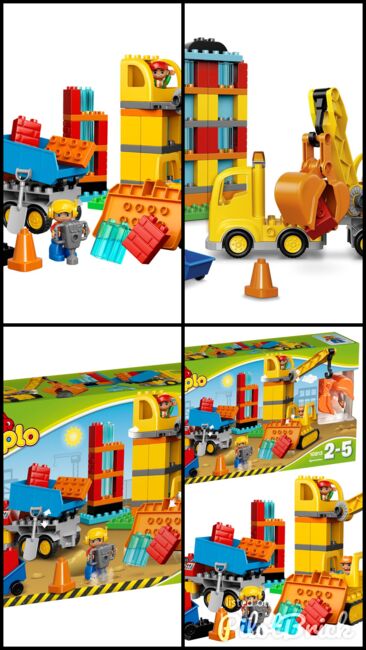 Big Construction Site, LEGO 10813, spiele-truhe (spiele-truhe), DUPLO, Hamburg, Abbildung 10