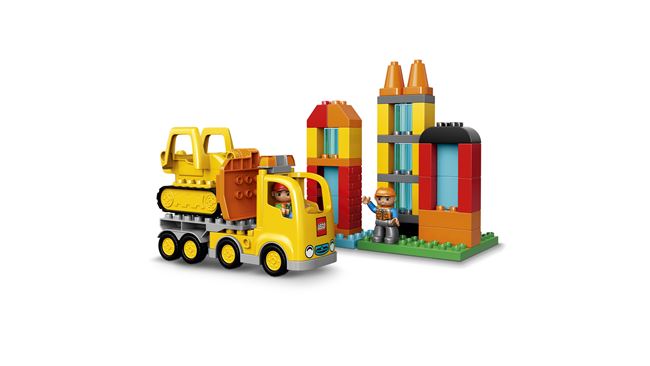 Big Construction Site, LEGO 10813, spiele-truhe (spiele-truhe), DUPLO, Hamburg, Abbildung 9
