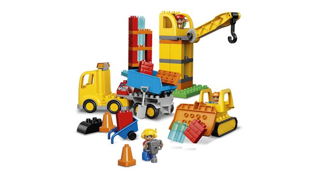 Big Construction Site, LEGO 10813, spiele-truhe (spiele-truhe), DUPLO, Hamburg, Abbildung 5