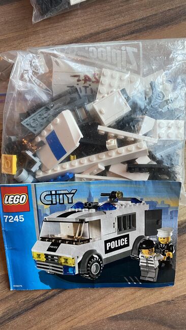 Grosses Polizei Einsatzwagen & Polizeiautos & Hubschrauber, Lego 7235 7236 7245 7741 7743, Cris, City, Wünnewil, Image 4