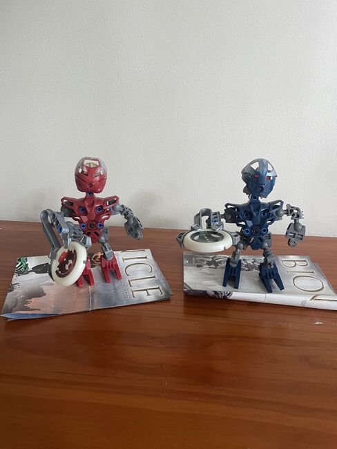 Bionicle Nuhri 8607 + Vhisola 8608 (matron of metru nui), Lego 8607, Kieran, Bionicle, Durban, Image 3