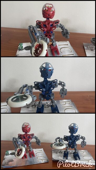 Bionicle Nuhri 8607 + Vhisola 8608 (matron of metru nui), Lego 8607, Kieran, Bionicle, Durban, Image 4