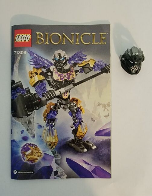 Bionicle, Onua Uniter of Earth, Like New Condition, Lego 71309, Amy L, Bionicle, Waterloo, Image 2