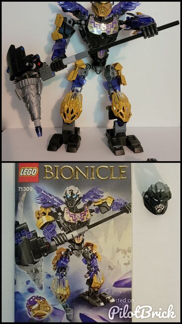 Bionicle, Onua Uniter of Earth, Like New Condition, Lego 71309, Amy L, Bionicle, Waterloo, Abbildung 3