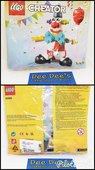 Birthday Clown Polybag, Lego 30565, Dee Dee's - Little Shop of Blocks (Dee Dee's - Little Shop of Blocks), Creator, Johannesburg, Abbildung 3