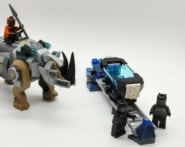 Black Panther Rhino Face-Off by the Mine from Marvel Super Heroes, Lego 76099, Ilse, Marvel Super Heroes, Johannesburg, Image 4